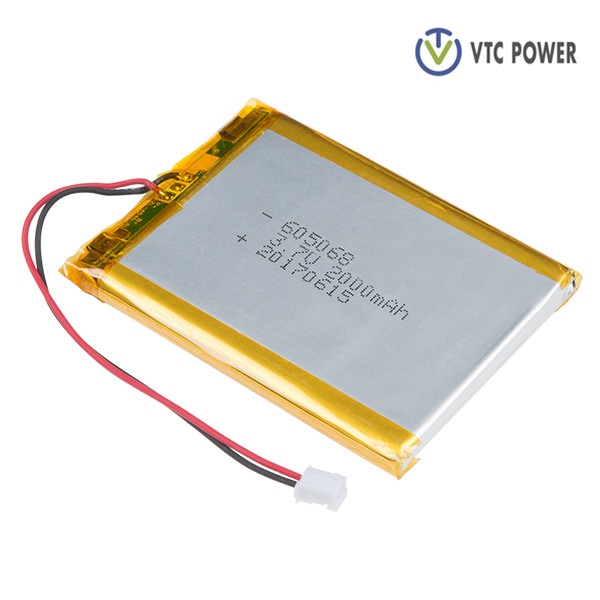 Lithium Polymerus Pugna 3.7v 2000mah